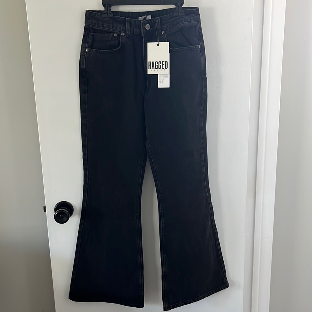 Flared Black Jeans (NEW)